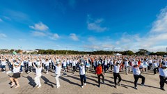 Lâm Đồng: 1.500 người tham gia chương trình “toàn dân tập luyện Thể dục thể thao”