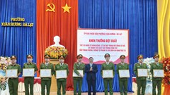 Lâm Đồng: Biểu dương 33 cá nhân tiêu biểu trong phong trào bảo vệ an ninh Tổ quốc 