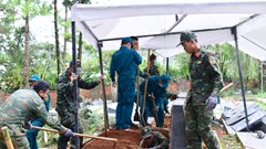Lâm Đồng: Hoàn thành sớm việc lấy mẫu hài cốt liệt sĩ