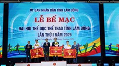 Bế mạc Đại hội TDTT tỉnh Lâm Đồng lần thứ I