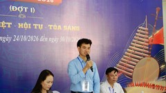 Họp BTC “Cuộc thi Độc tấu và Hòa tấu nhạc cụ dân tộc toàn quốc“