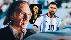 Messi có hành động đặc biệt với HLV huyền thoại Argentina