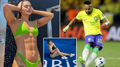Neymar nhắn tin tán tỉnh 'tiên cá' bị đuổi khỏi làng Olympic