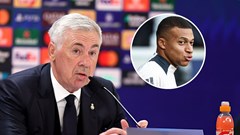 Ancelotti báo tin không thể vui hơn về Mbappe trước thềm đấu Lille