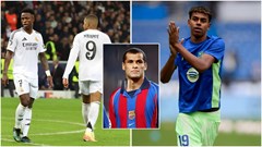 Nhắc tới Yamal, huyền thoại Barca khiến Mbappe và Vini 'ngại đỏ mặt'