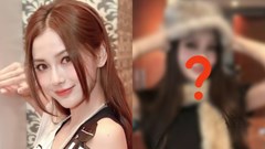 Angelababy đang làm gì với gương mặt của mình vậy?