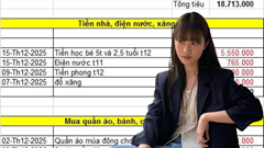 Bảng chi tiêu gần 19 triệu của cặp vợ chồng khiến nhiều người thốt lên: “Không thể nào”