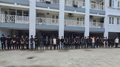 Khởi tố 21 đối tượng gây rối trật tự công cộng 