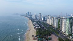 Đà Nẵng xác định nguyên nhân gây mùi hôi ven biển Mỹ Khê, yêu cầu xử lý dứt điểm trong tháng 5