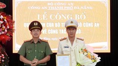Công an TP Đà Nẵng có tân Phó Giám đốc 