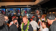 Hai cầu thủ huyền thoại của Manchester United đã tới Đà Nẵng