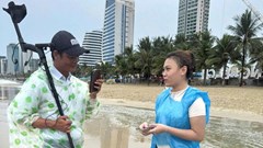 Cảm động câu chuyện tử tế trên biển Đà Nẵng