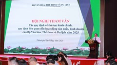 Hội nghị tham vấn các quy định về thủ tục hành chính, quy định liên quan đến hoạt động sản xuất, kinh doanh của Bộ VHTTDL