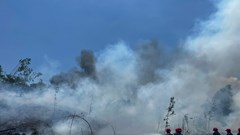 Dập tắt đám cháy gần Trung tâm hỏa táng An Phước Viên