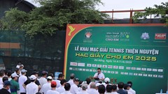 Đà Nẵng khai mạc Giải tennis thiện nguyện “Hạc giấy cho em” lần thứ 2