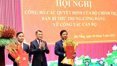 Ông Lương Nguyễn Minh Triết làm Bí thư Thành ủy Đà Nẵng
