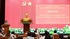 Đại hội đại biểu Đảng bộ TP Đà Nẵng diễn ra từ ngày 16-18.9, không nhận hoa chúc mừng