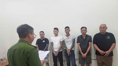 Tạm giữ nhóm đối tượng bắt giữ người trái pháp luật 