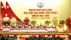 Khai mạc Đại hội đại biểu lần thứ I Đảng bộ TP Đà Nẵng nhiệm kỳ 2025 – 2030