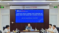 EVNGENCO2 chủ động triển khai các kịch bản ứng phó với bão số 13 