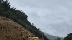 Tiếp tục duy trì phương án giao thông tạm thời trên cao tốc La Sơn - Hòa Liên