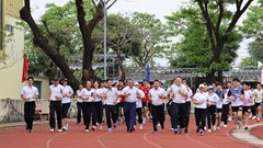 Sôi nổi hội thao và Ngày chạy Olympic “Vì sức khỏe toàn dân”