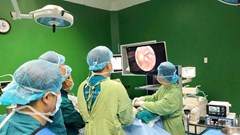 Lần đầu tiên triển khai phẫu thuật nội soi cột sống hai cổng tại Bệnh viện Đà Nẵng