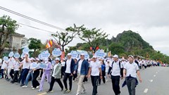 Thông điệp yêu thương từ chương trình đi bộ “Những bước chân hòa bình”