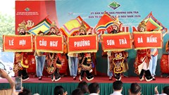 Rộn ràng khai hội Cầu ngư Sơn Trà 2026