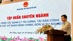Tập huấn chuyên ngành “Công tác quản lý tài chính, tài sản công tại các cơ quan hành chính, đơn vị thuộc Bộ VHTTDL”