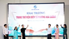 Đà Nẵng: Ra mắt Thư viện điện tử phường Hòa Cường