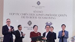 Royal Capital Group ký kết hợp tác chiến lược phân phối dự án Royal An Nam Living