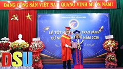 Trường Đại học Thể dục thể thao Đà Nẵng trao bằng cho tân cử nhân, thạc sĩ năm 2026