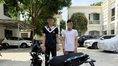 Bắt hai đối tượng thực hiện gần 10 vụ trộm tài sản trong ô tô