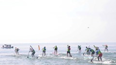 Gần 100 VĐV tranh tài tại Giải chèo SUP Sơn Trà - Đà Nẵng 2026