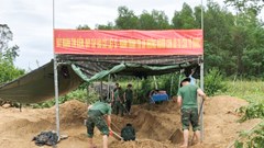 Quy tập 3 hài cốt liệt sĩ nghi thuộc lực lượng đặc công
