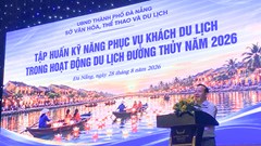 Đà Nẵng tập huấn kỹ năng phục vụ khách du lịch đường thủy