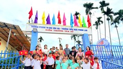 Từ đồi cỏ đến điểm trường khang trang của học trò Tắk Pổ