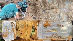 Đà Nẵng: Phát hiện hài cốt liệt sĩ cùng nhiều di vật tại xã Trà Giáp