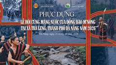 Đà Nẵng phục dựng Lễ hội Cúng máng nước của đồng bào M’Nông