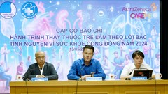 Thầy thuốc trẻ tình nguyện vì một Việt Nam khỏe mạnh hơn 