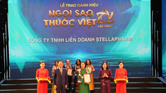 Trao danh hiệu “Ngôi sao thuốc Việt” lần thứ 2 