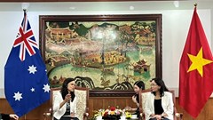 Hợp tác với Australia trong công tác bình đẳng giới và phòng, chống bạo lực gia đình