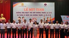 Bỏ, ngừng hút thuốc lá để ngăn ngừa bệnh tật