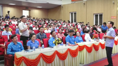 Thi sáng tạo các sản phẩm truyền thông về phòng, chống ma tuý trong công nhân, lao động