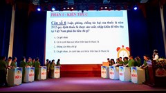 Sôi nổi cuộc thi “Tìm hiểu, sáng kiến về phòng, chống tác hại của thuốc lá”