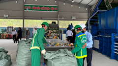 Khởi động Chương trình Phân loại rác tại nguồn và khánh thành Cơ sở thu hồi vật liệu