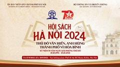 30 nhà xuất bản, doanh nghiệp tham gia Hội sách Hà Nội  năm 2024