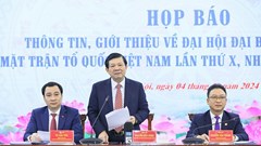 Hơn 1.000 đại biểu chính thức tham dự Đại hội đại biểu toàn quốc MTTQ Việt Nam lần thứ X
