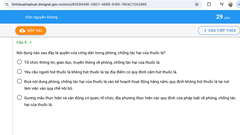 Thi trực tuyến về phòng, chống ma túy và tác hại của thuốc lá cho HSSV và thanh niên